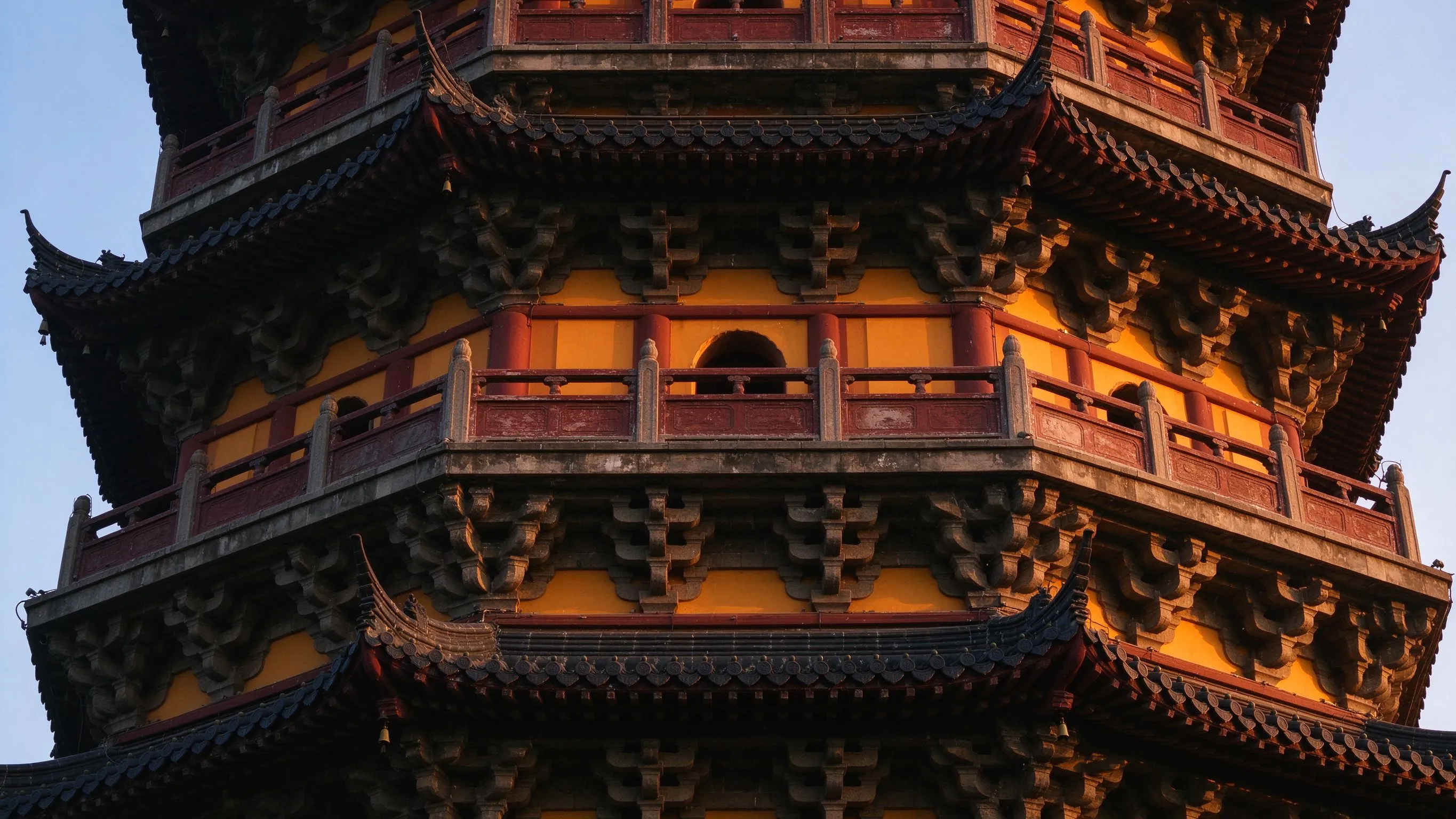 顾龙山龙山塔摄影指南