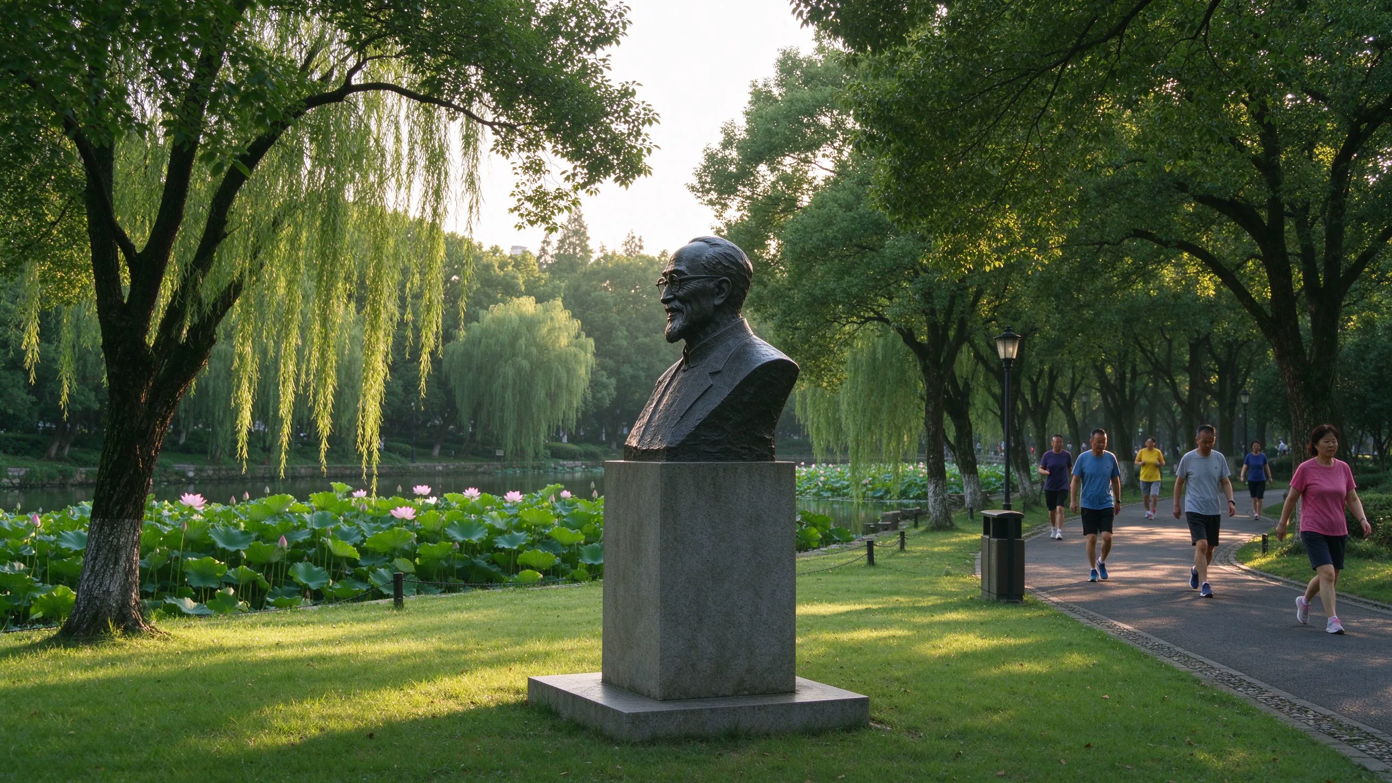 华罗庚公园：为纪念数学大师而建的城市公园