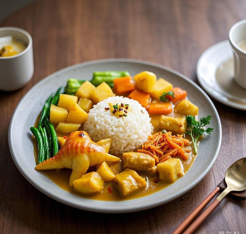 常州中华恐龙园亲子餐厅恐龙造型咖喱饭
