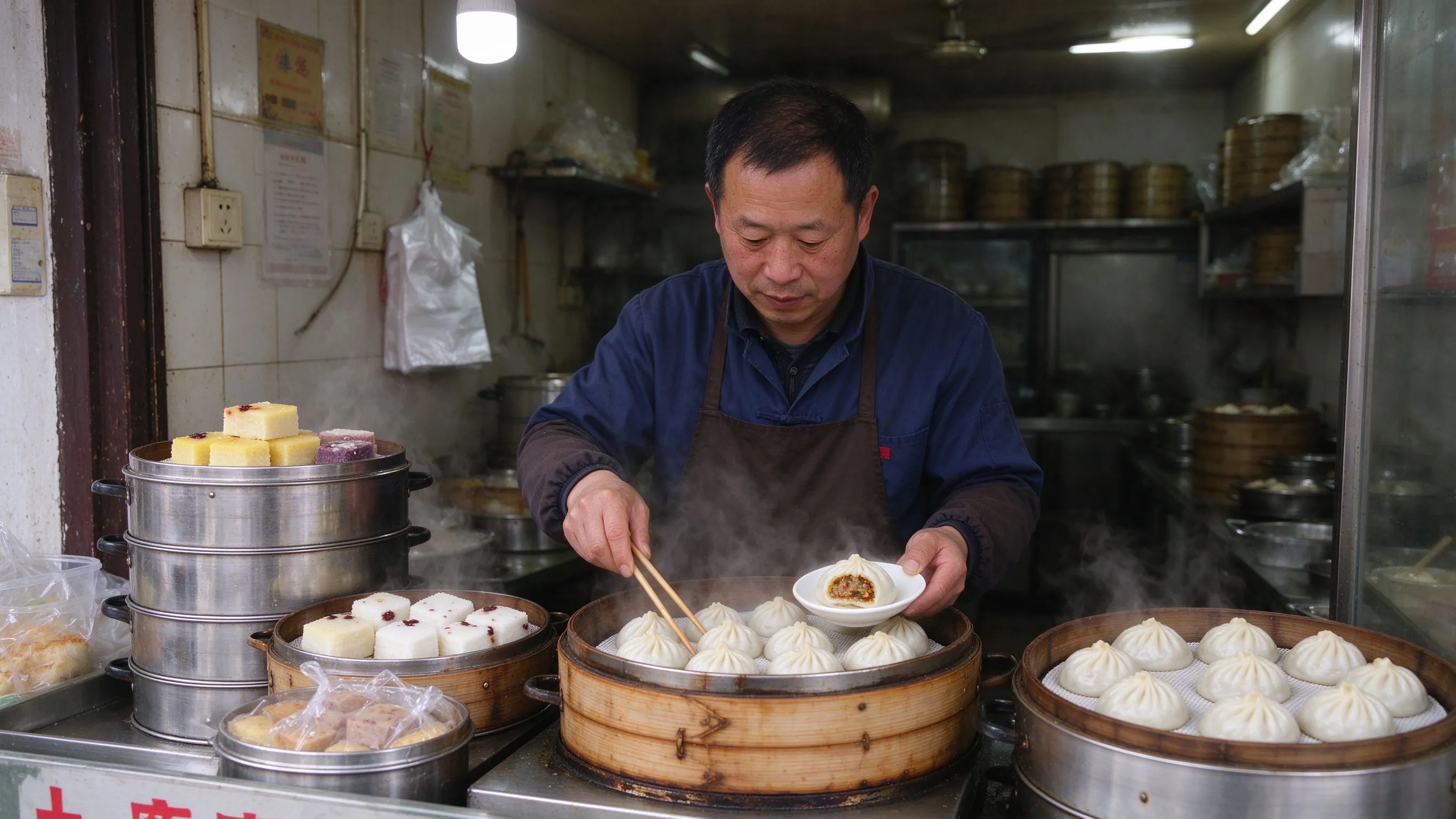 金坛老街寻味：传统小吃老字号