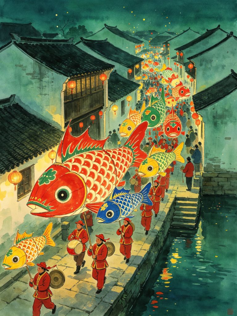 指前鱼灯（江苏省非遗）