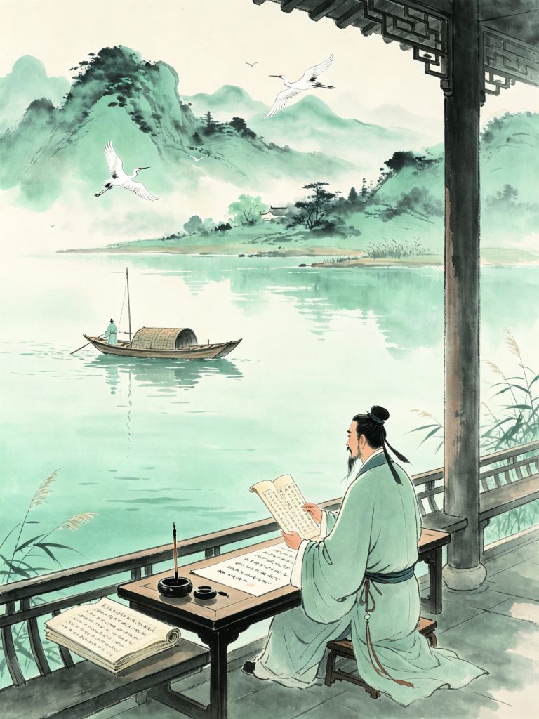 长荡湖诗文文脉